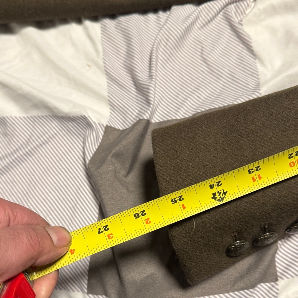 ZARA Olive MILITARY Coat - Picture 10 of 13
